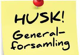 Husk- Generalforsamling
